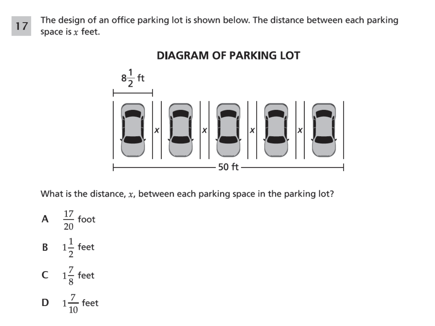 Original screenshot of question 17