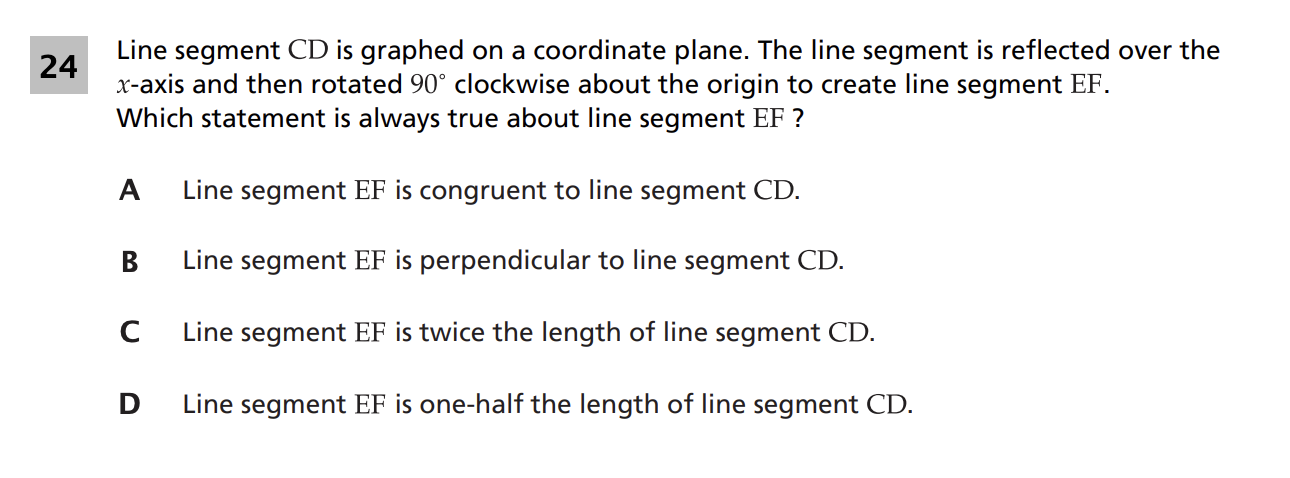 Original screenshot of question 24