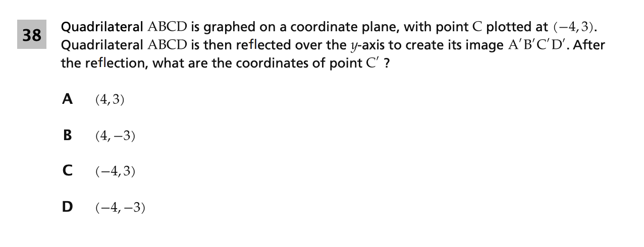 Original screenshot of question 38