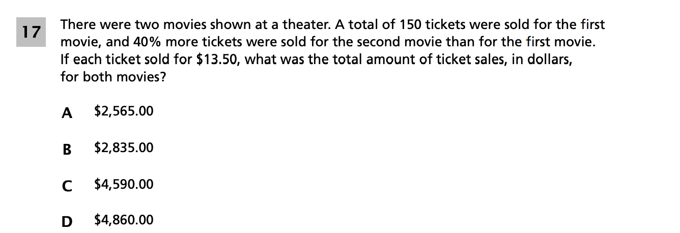 Original screenshot of question 17