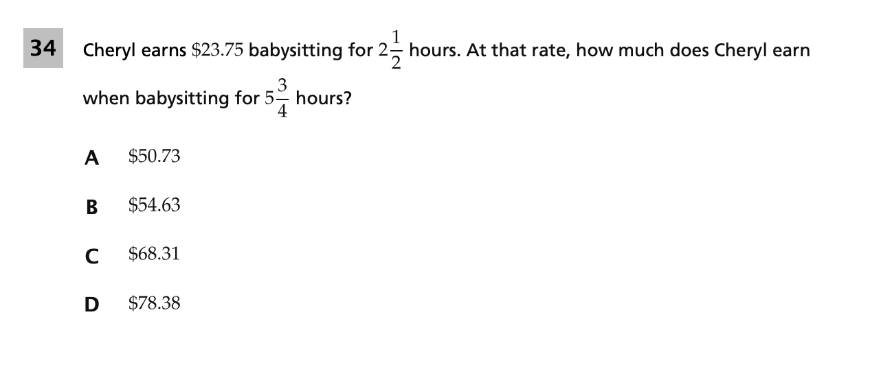 Original screenshot of question 34