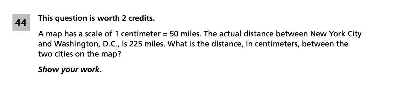 Original screenshot of question 44