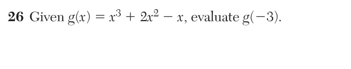 Original screenshot of question 26