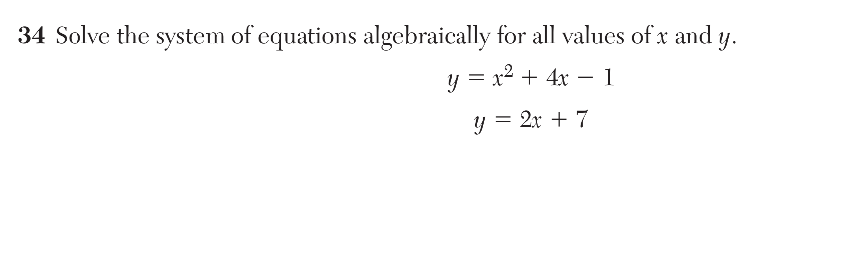 Original screenshot of question 34