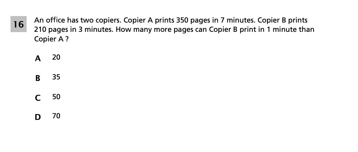 Original screenshot of question 16