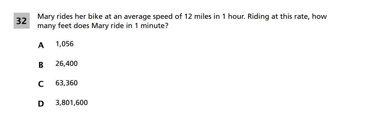 Original screenshot of question 32