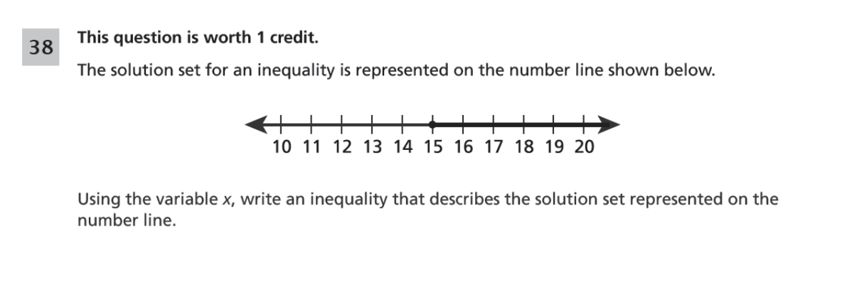 Original screenshot of question 38