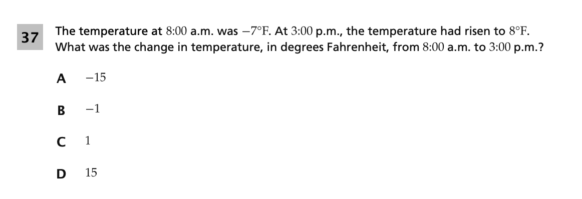 Original screenshot of question 37