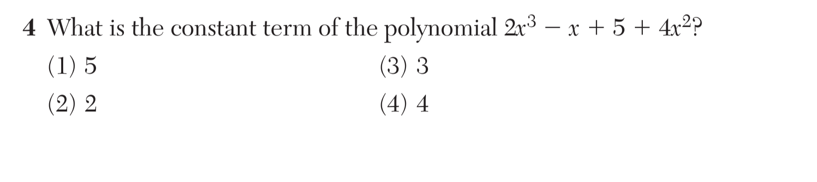 Original screenshot of question 4