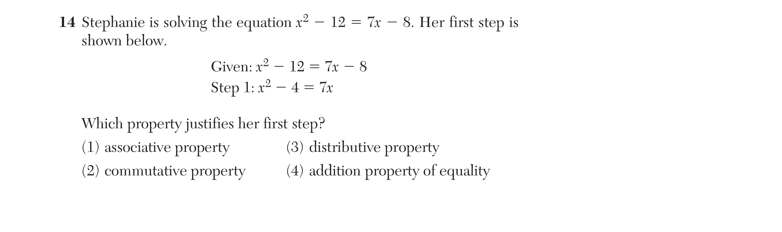 Original screenshot of question 14