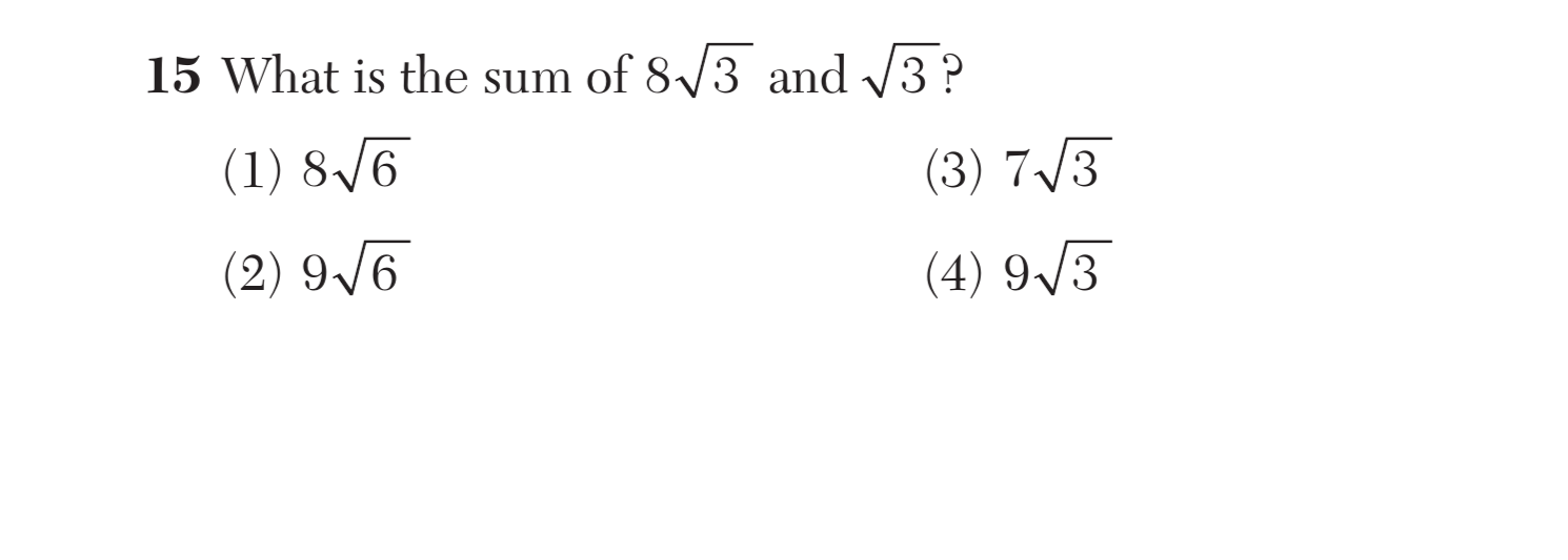 Original screenshot of question 15