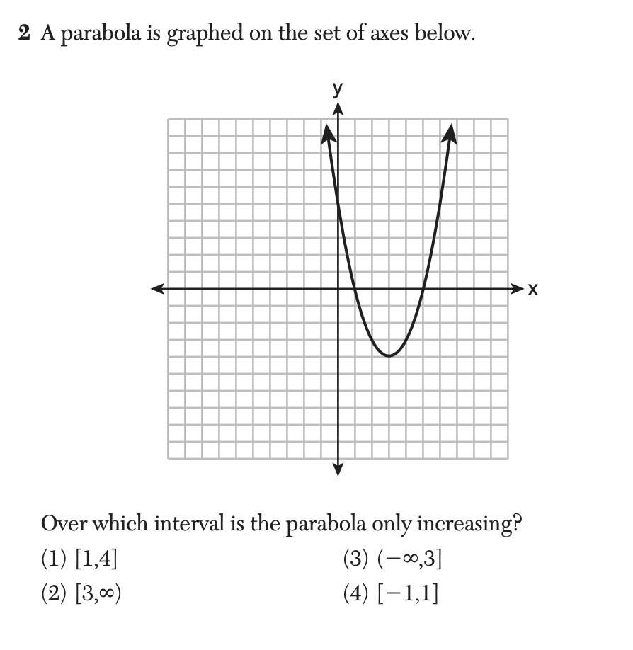 Original screenshot of question 2