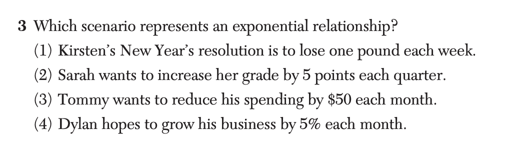 Original screenshot of question 3