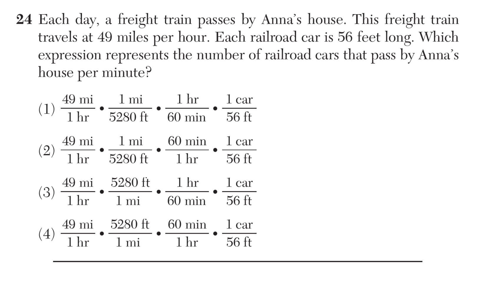 Original screenshot of question 24