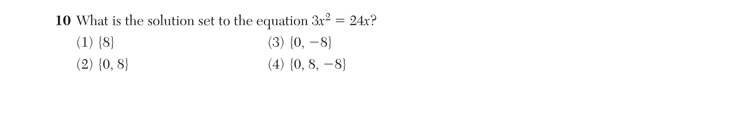 Original screenshot of question 10