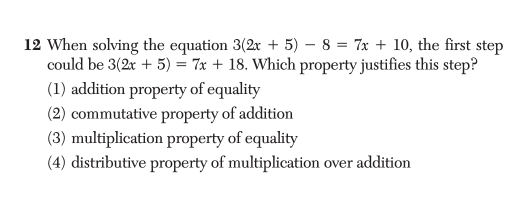 Original screenshot of question 12