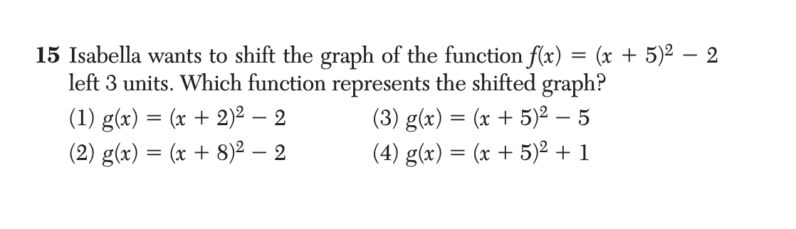 Original screenshot of question 15