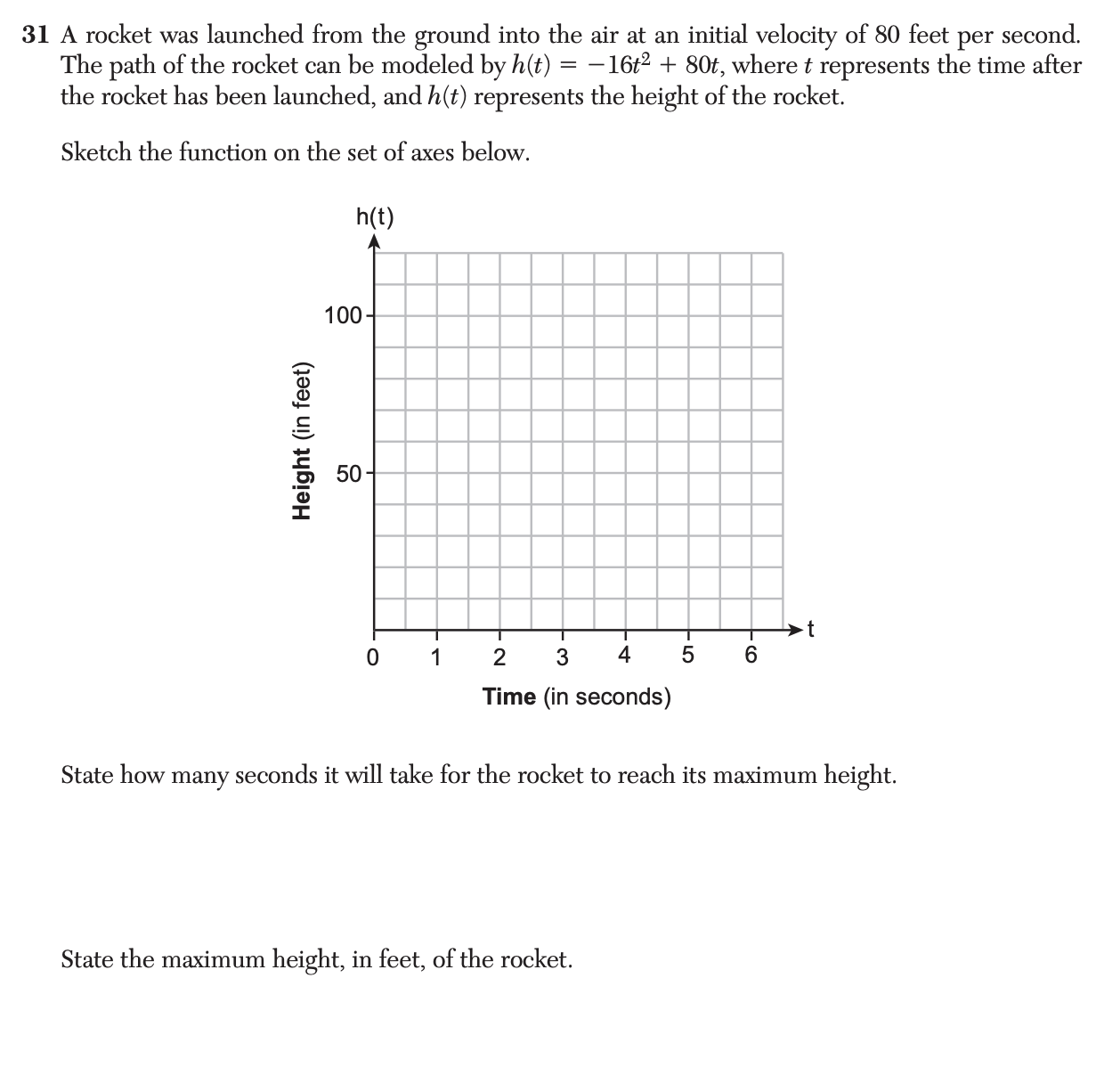Regents January 2026 Question 31