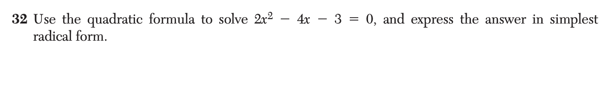 Original screenshot of question 32